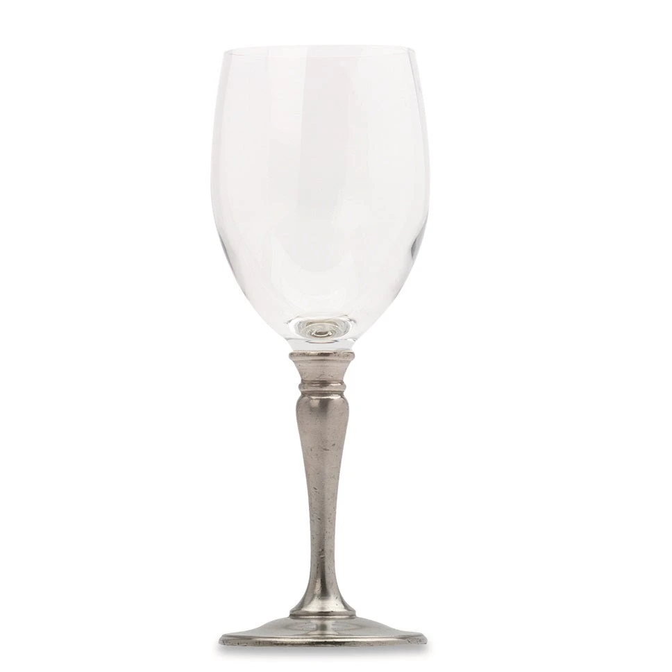 Match Pewter All Purpose Wine Glass 3 Match Pewter All Purpose Wine Glass