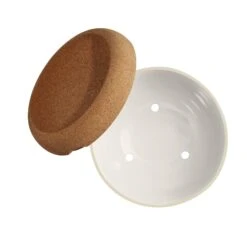 Emile Henry Creme Storage Bowls -Home Furnishings Shop 108764DeepStorageBowlTopOpen