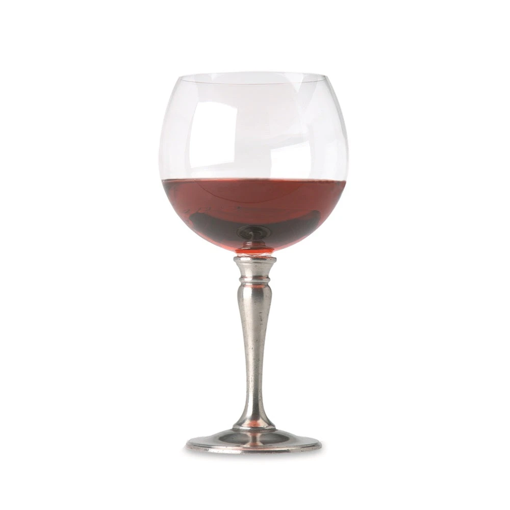 Match Pewter Balloon Wine Glass 3 Match Pewter Balloon Wine Glass