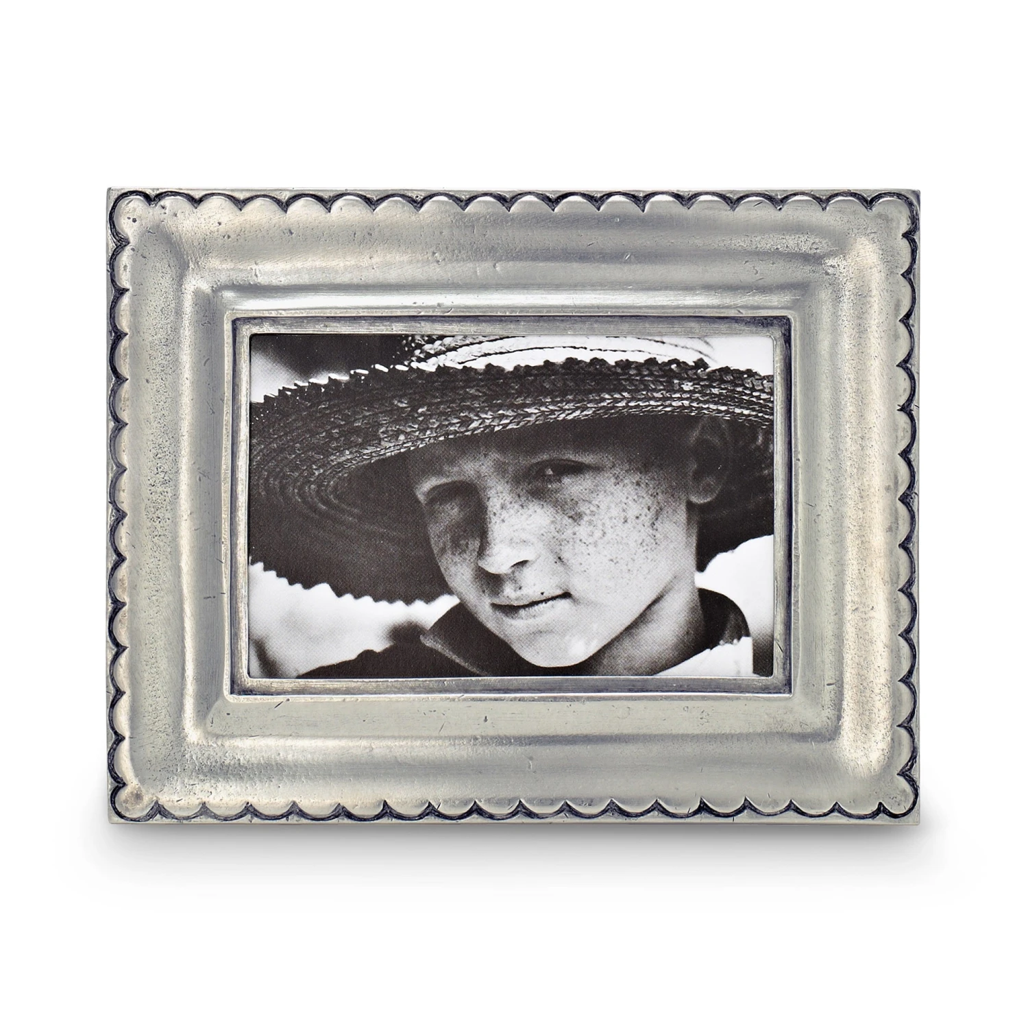 Match Pewter Trentino Rectangular Frame, Small 3 Match Pewter Trentino Rectangular Frame, Small