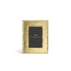 Michael Aram Hammertone Gold Frame 4x6 -Home Furnishings Shop 122573 michael aram hammertone frame 4 x 6 2