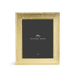 Michael Aram Hammertone 8x10 Frame In Gold