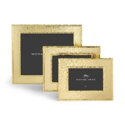 Michael Aram Hammertone 8x10 Frame In Gold 9 Michael Aram Hammertone 8x10 Frame In Gold -Home Furnishings Shop 122575 5