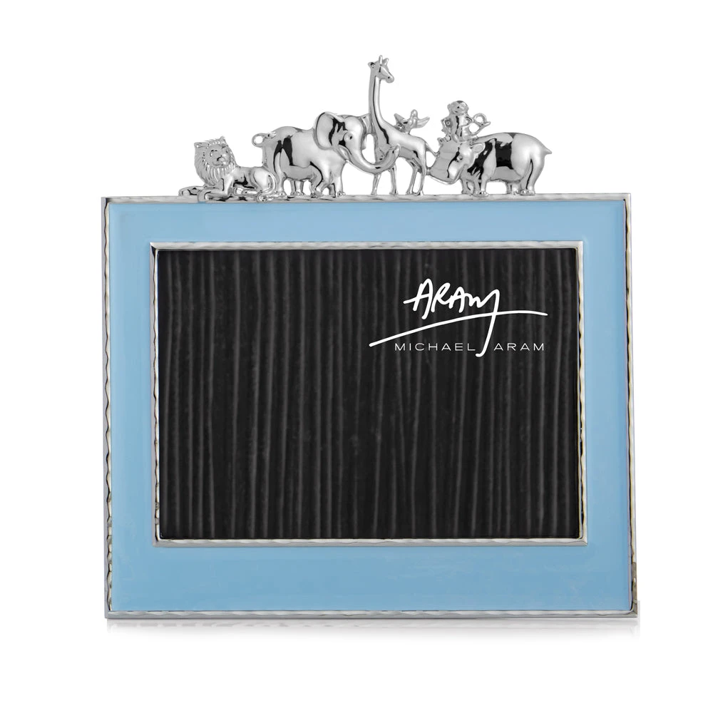 Michael Aram Animals Frame 5x7, Blue 3 Michael Aram Animals Frame 5x7, Blue