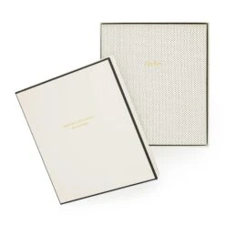 Baby Book In Cream & Black Pindot -Home Furnishings Shop 169fd270bf96959d03cc51c3b8a348d57103cdfe9ab37c0bea22983894a662bc