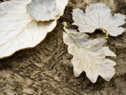 Michael Aram Winter Leaves Geranium Dish -Home Furnishings Shop 175673 3