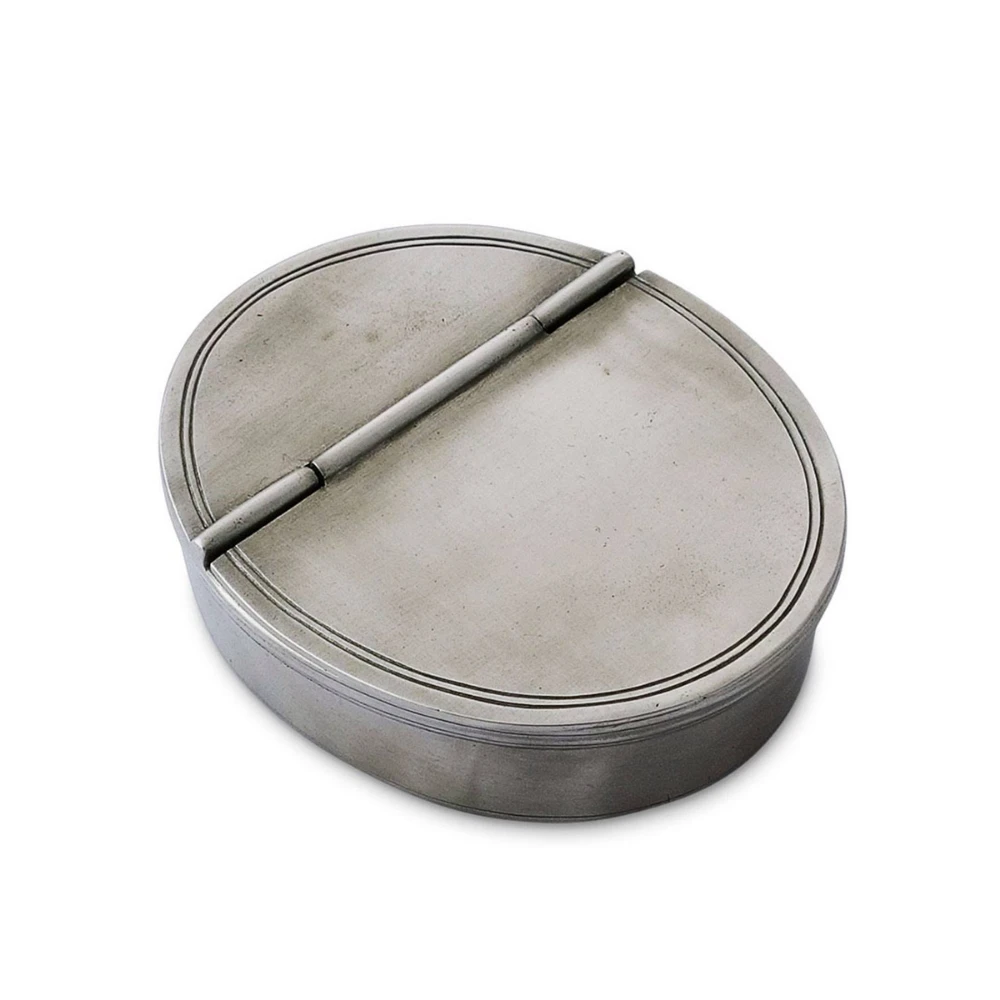 Match Pewter Lidded Cigar Ashtray 4 Match Pewter Lidded Cigar Ashtray - Image 2