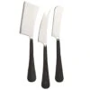 Simon Pearce Woodbury Cheese Knife Set In Black -Home Furnishings Shop 8614 woodbury black cheese knife set in gift box