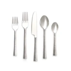 Simon Pearce Charlotte 5 Piece Flatware Set