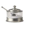 Match Pewter Jam Pot W/ Spoon -Home Furnishings Shop 953.0