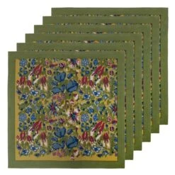 Jardin Blue & Vert Napkin 8 Jardin Blue & Vert Napkin -Home Furnishings Shop 9f356f8a1b6917fdd83f32d897583b5a6680b204e9cece84e5ba6092f0fa1d3f