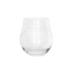 Juliska Bilbao Glass Stemless Wine Glass -Home Furnishings Shop BG659 01img1 1