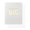 Celebrate Big Birthday Card -Home Furnishings Shop BIR122 CELEBRATEBIG