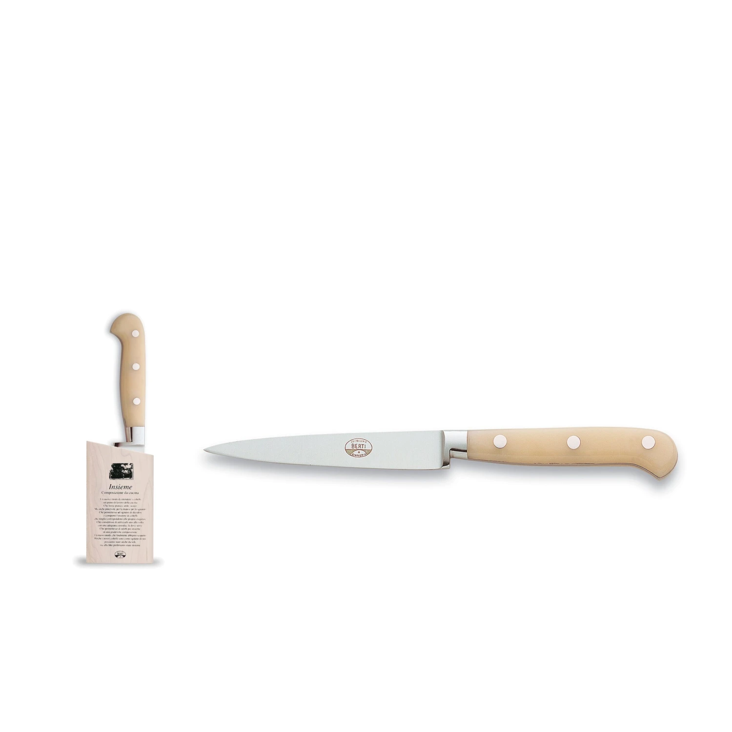 Berti Insieme Knives In White 4 Berti Insieme Knives In White - Image 2