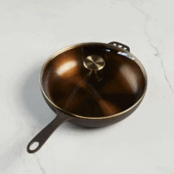 Smithey No. 11 Deep Skillet W/ Glass Lid -Home Furnishings Shop BackinStock SmitheyALLGIF