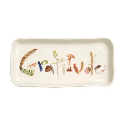 Juliska Forest Walk 7.5" Gift Tray Gratitude