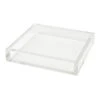 Tizo Clear Dinner Napkin Holder -Home Furnishings Shop HA177CLTY 2