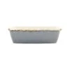 Vietri Italian Bakers Gray Rectangular, Small -Home Furnishings Shop ITB GR2954 1