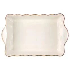 Vietri Italian Bakers Red Rectangular, Large -Home Furnishings Shop ITB R2953 2