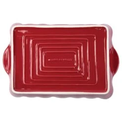 Vietri Italian Bakers Red Rectangular, Large -Home Furnishings Shop ITB R2953 3