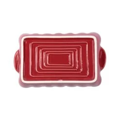 Vietri Italian Bakers Red Rectangular, Small -Home Furnishings Shop ITB R2954 2