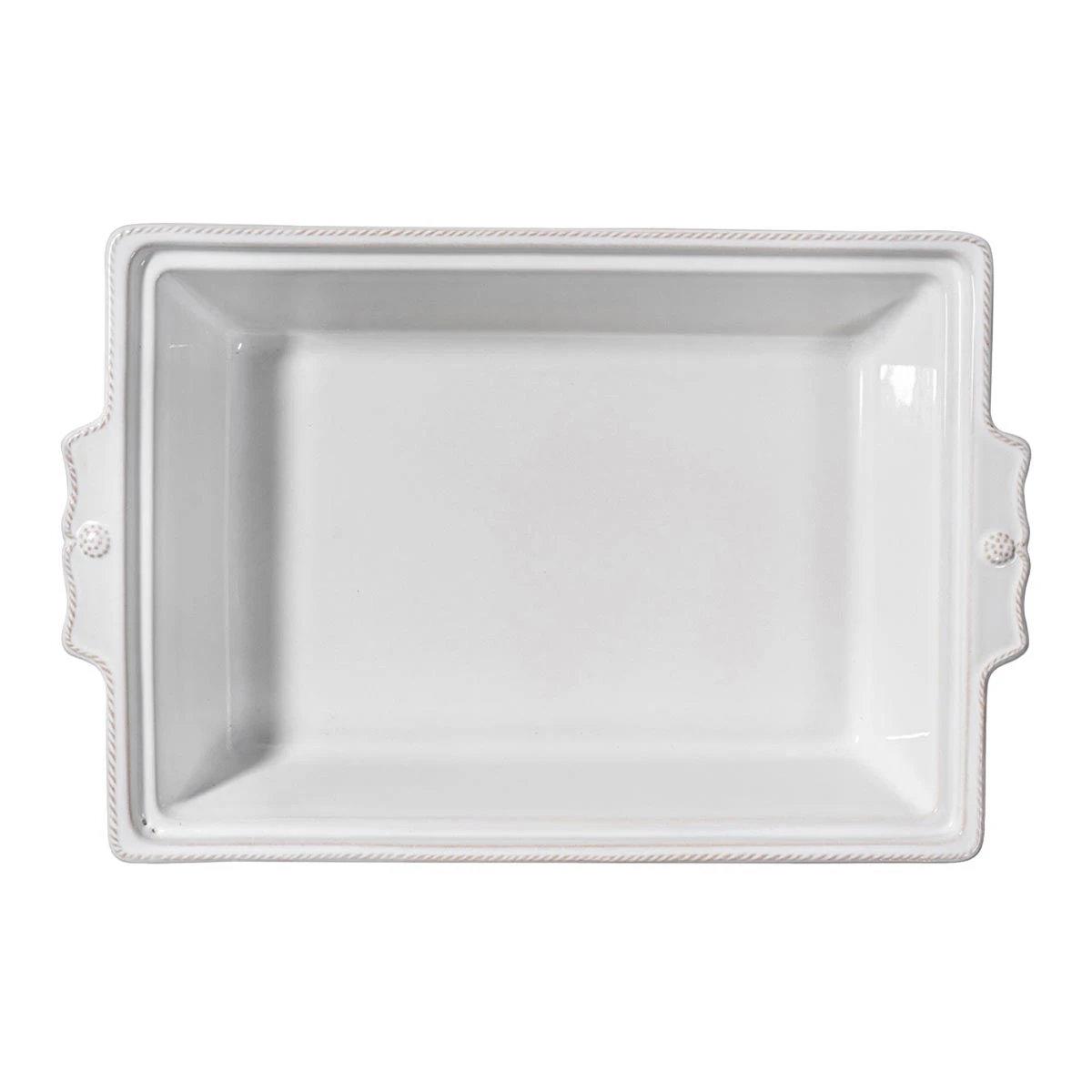 Juliska Berry & Thread Whitewash Lidded Rectangular Baker 13" 5 Juliska Berry & Thread Whitewash Lidded Rectangular Baker 13" - Image 3