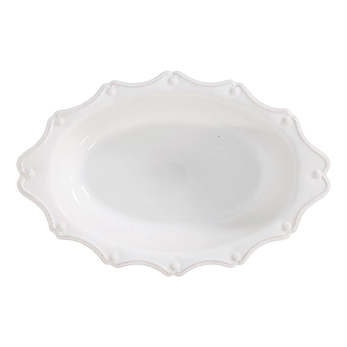 Juliska Berry & Thread Whitewash Oval Baker 18" 4 Juliska Berry & Thread Whitewash Oval Baker 18" - Image 2