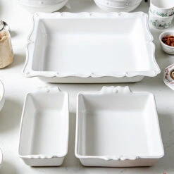 Juliska Berry & Thread Whitewash Rectangular Baker 17.5" NEW -Home Furnishings Shop JA23X Wimg3 1f