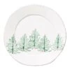 Vietri Lastra Holiday Round Platter, Large