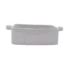 Vietri Lastra Light Gray Square Baker -Home Furnishings Shop LAS 2657LG