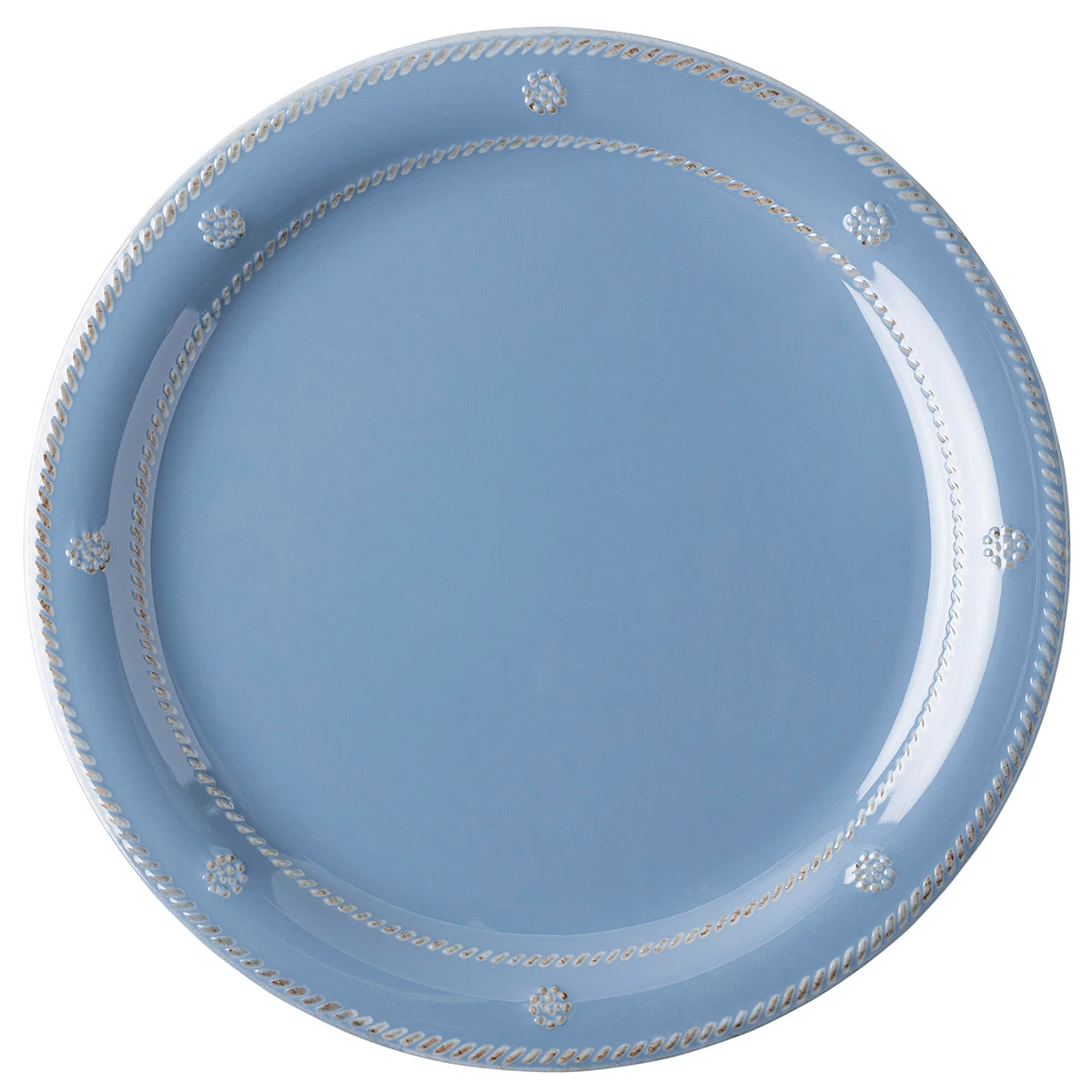 Juliska Berry & Thread Melamine Chambray Dinner Plate 3 Juliska Berry & Thread Melamine Chambray Dinner Plate