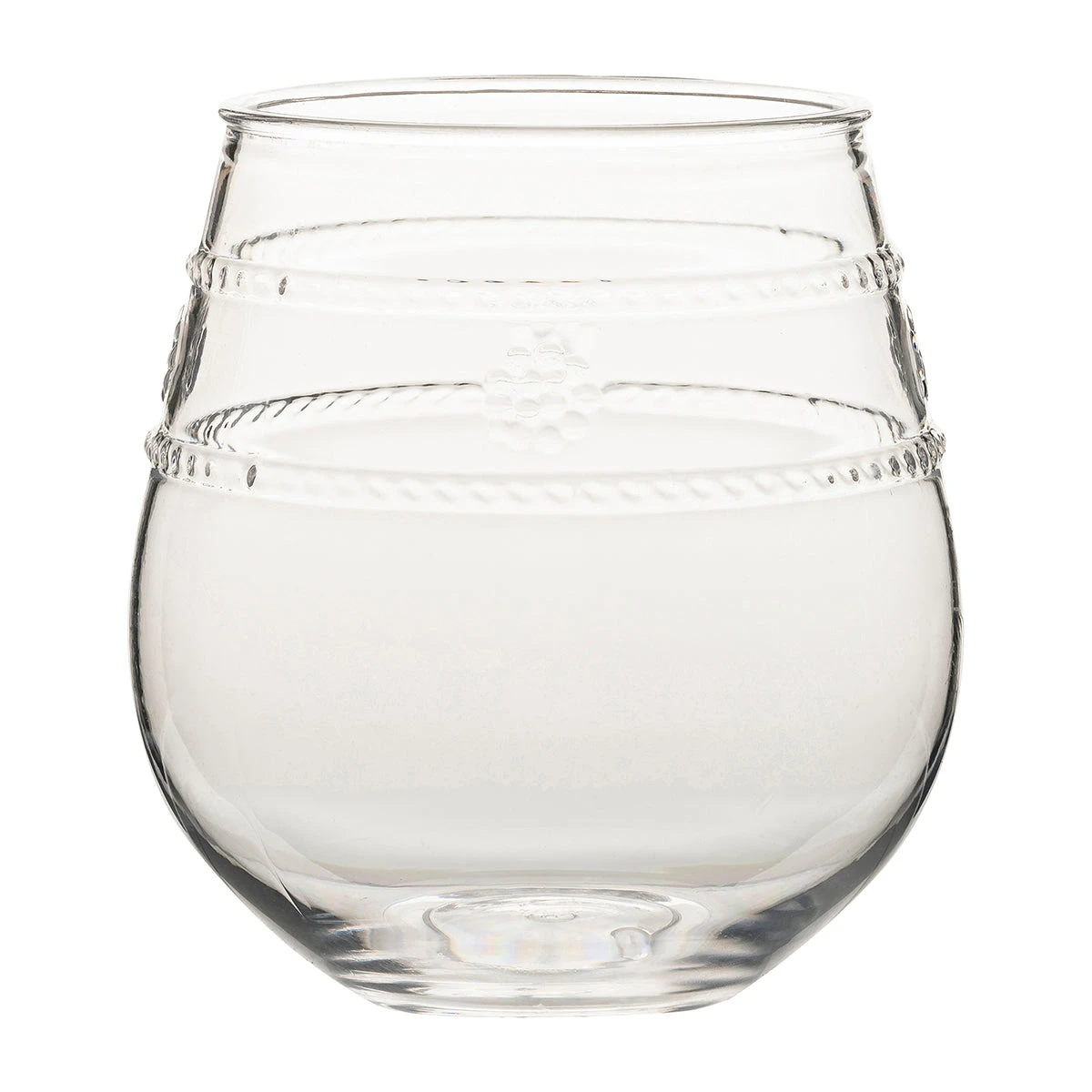 Juliska Isabella Acrylic Stemless Wine 3 Juliska Isabella Acrylic Stemless Wine