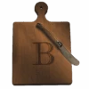 Monogram Walnut Wood Artisan Cheese Board W/ Spreader 2 Monogram Walnut Wood Artisan Cheese Board W/ Spreader -Home Furnishings Shop MAPLE c797924a e37e 4434 b7ff 9798192e5e17
