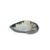 Ae Ceramics Oyster Series Damariscotta Dish In Mint & Charcoal