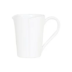 Vietri Lastra Melamine White Pitcher
