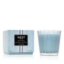 Nest Driftwood & Chamomile Wellness 3-Wick Candle