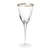 Vietri Optical Gold Water Glass 1 Vietri Optical Gold Water Glass -Home Furnishings Shop OPG 8810