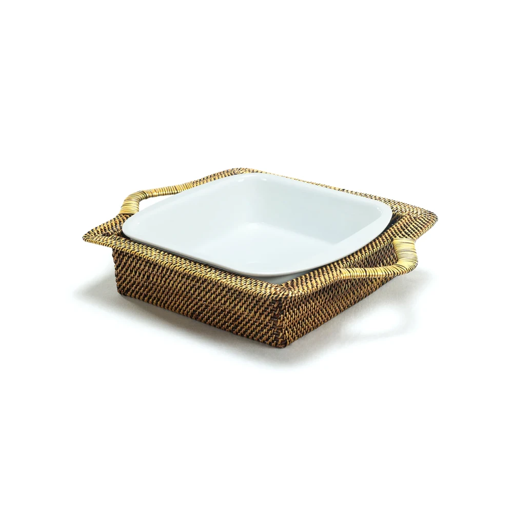 Calaisio Casserole Basket W/ Pillivuyt Insert 4 Calaisio Casserole Basket W/ Pillivuyt Insert - Image 2