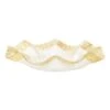 Vietri Rufolo Glass Gold Platter -Home Furnishings Shop RUF 5223