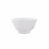 Vietri Incanto Stone White Stripe Serving Bowl, Small -Home Furnishings Shop SINC W1130