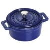 Staub 0.25QT Mini Cocotte In Dark Blue -Home Furnishings Shop STAUBCASTIRON MINIS.25qt dkblue 1