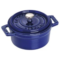 Staub 0.25QT Mini Cocotte In Dark Blue
