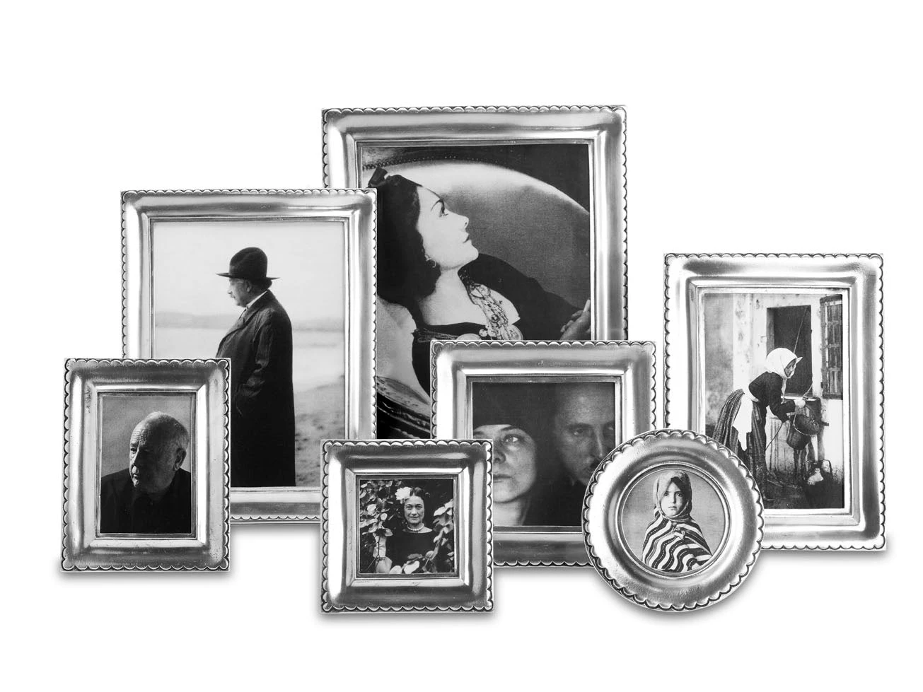 Match Pewter Trentino Rectangular Frame, Small 4 Match Pewter Trentino Rectangular Frame, Small - Image 2