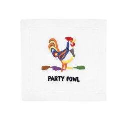August Morgan Party Fowl Cocktail Napkins