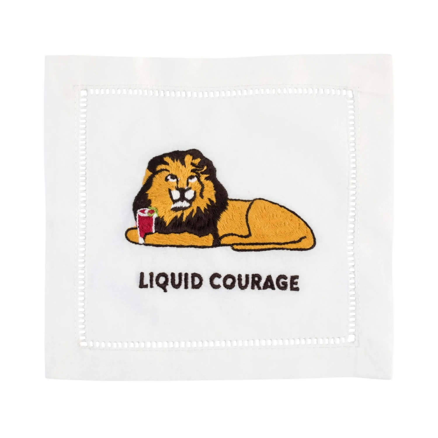 August Morgan Liquid Courage Cocktail Napkins 3 August Morgan Liquid Courage Cocktail Napkins