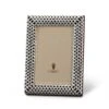 L'Objet Braid Platinum Frame, 5x7 -Home Furnishings Shop braidframeplatinum5x7f3500m
