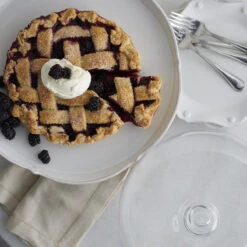 Juliska Berry & Thread Glass Cake Dome -Home Furnishings Shop btglassdomebtwpedestal