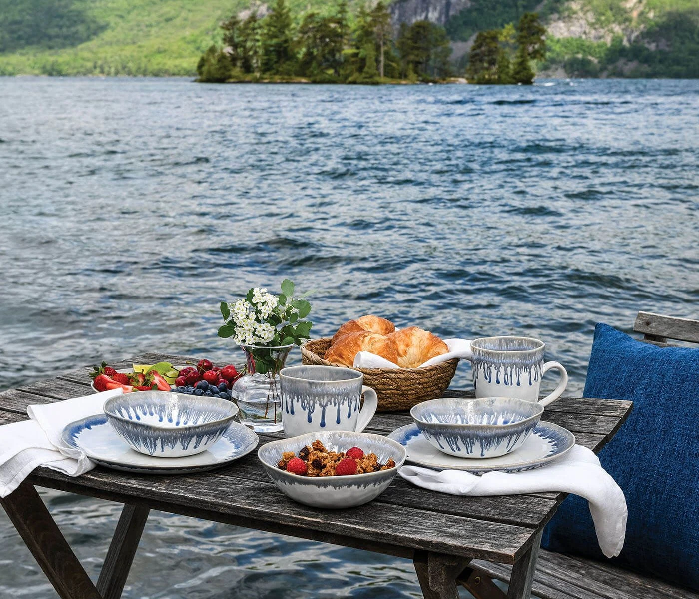 Simon Pearce Burlington Pool Large Platter 4 Simon Pearce Burlington Pool Large Platter - Image 2