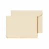 Crane & Co. Gold Border Ecru Notes -Home Furnishings Shop cf1437
