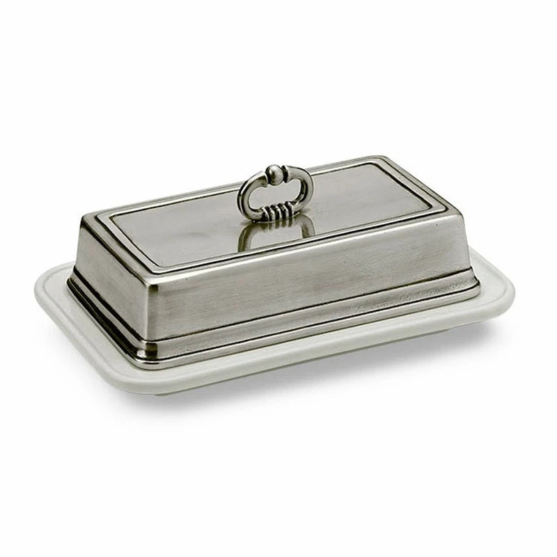 Match Pewter Convivio Single Butter Dish 3 Match Pewter Convivio Single Butter Dish